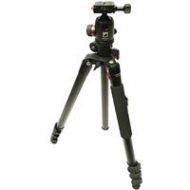 Adorama Acebil 4 Section Carbon Fiber Tripod with BH-15 Ball Head TAE-324CF/BH-15