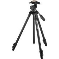 Adorama Velbon SHERPA 4370D 4-section Aluminum Tripod with PH-157Q 3-Way Pan Head SHERPA 4370D