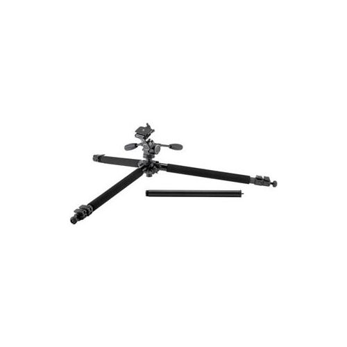  Adorama Velbon E635D 3-section Carbon Fiber Tripod with PHD-65Q 3-Way Pan Head - Black GEO E635D