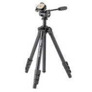 Adorama Velbon SHERPA 5470D 3-section Aluminum Tripod with PH-157Q 3-Way Pan Head SHERPA 5470D