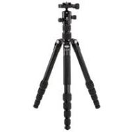 Adorama Benro Tripster Travel Aluminum Tripod/Monopod, 1 Series, Black FTR19AB0GBLK