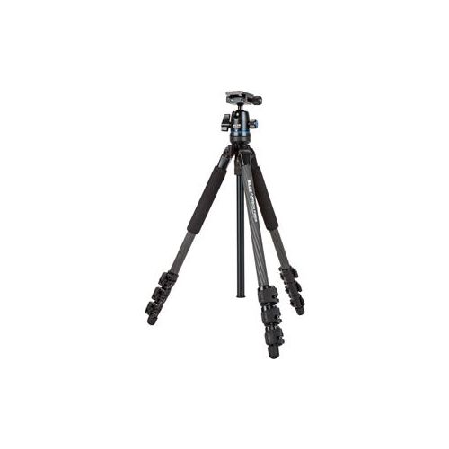  Adorama Slik PRO 634CBH 4-Section Carbon Fiber Tripod with PBH-425DS Ball Head 611-566