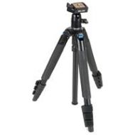 Adorama Slik Sprint Mini III Travel Tripod with SBH-100 DQ All Metal Ball Head, Black 611-890