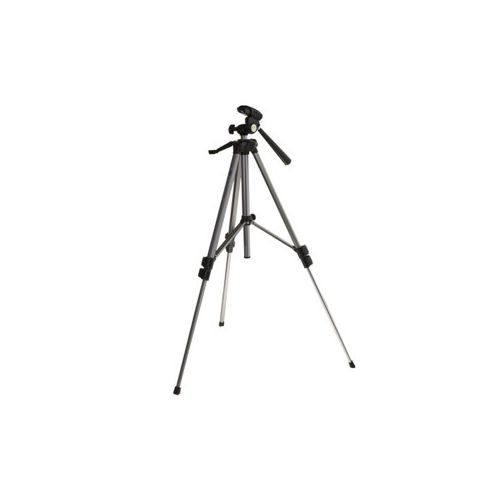  Adorama JTL Compact Photo 3-section Aluminum Tripod with 3-Way Pan Head - Black 6600