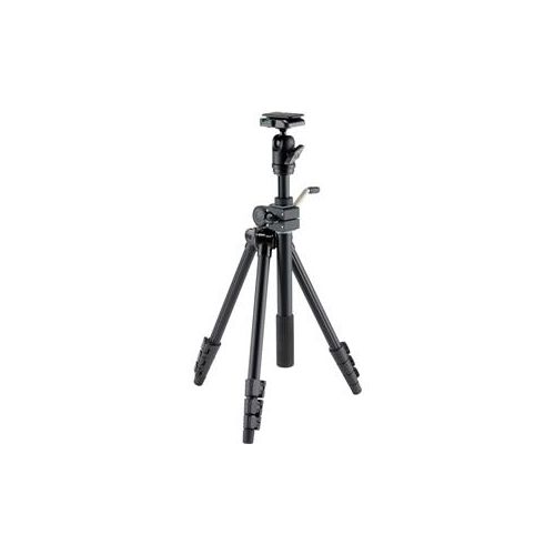  Adorama Velbon VS-443D 4-section Aluminum Tripod with BallHead - Black VS-443D