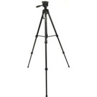 Adorama Dolica 68 3-section Aluminum Tripod with 3-Way Pan Head - Black ST-500