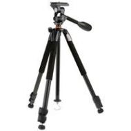 Adorama Vanguard Alta+ 233AO 3-section Aluminum Tripod with PH-21 Pan Head - Black ALTA+ 233AO