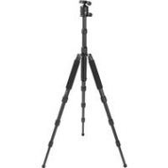 Adorama Feisol CT-3441SB30 4-section Carbon Fiber Tripod with CB-30D BallHead - Black CT-3441SB30