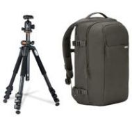 Adorama Incase DSLR Pro Backpack + Vanguard 264AB-100 4-section Aluminum Tripod INCP300217-ALTAPAB100