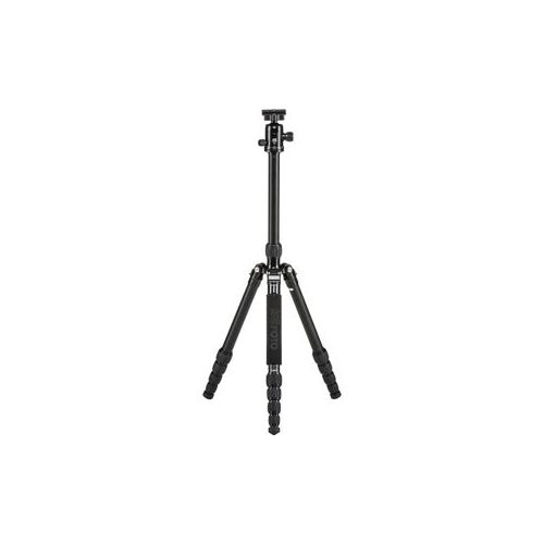  Adorama MeFOTO GlobeTrotter Travel Tripod Kit with QR BallHead, Black A2350Q2K