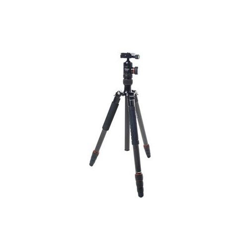  Adorama FotoPro X-Go Plus Carbon Fiber Tripod with Built-In Monopod, FPH-52Q Ball Head X-5CN