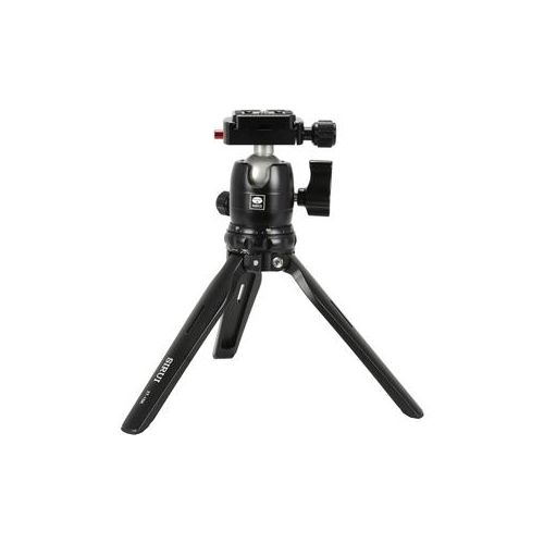  Adorama Sirui 3T-15 Tabletop Tripod with Two Position Legs & B-00 Ball Head, Black 3T15K