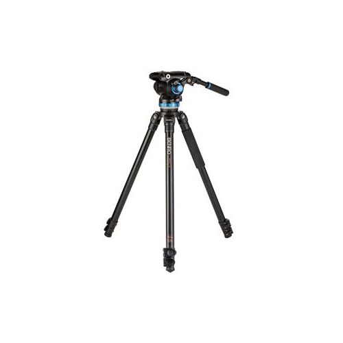  Adorama Benro A373F 3-Leg Section Aluminum Video Tripod w/ S8 PRO Head, Payload 17.6 lbs A373FBS8PRO