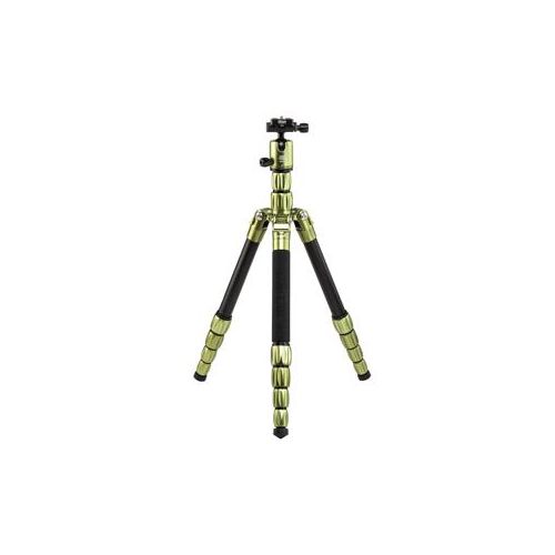  Adorama MeFOTO RoadTrip S Aluminum Travel Tripod/Monopod, Green RTSAGRN