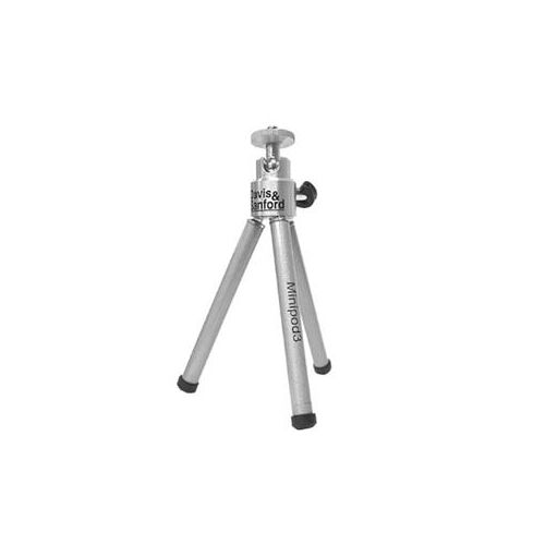  Adorama Davis & Sanford MINIPOD3 3-Section Mini Tabletop Tripod with Ball Head MINIPOD3