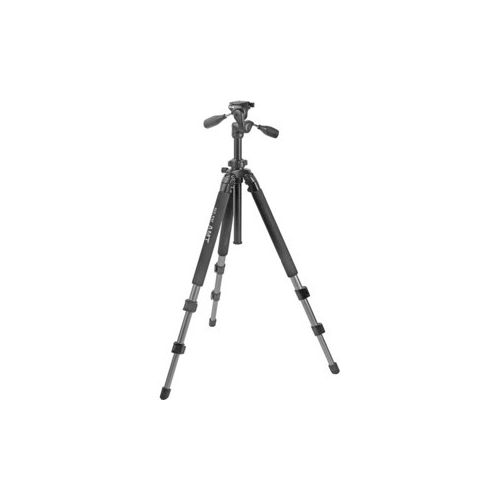  Adorama Slik 500DX 3-section Aluminum Tripod with 3-Way Pan Head 615-320