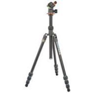 Adorama 3 Legged Thing Travis Black Aluminum 4-Section Tripod with AirHed Neo Ballhead TRAVISBLACK