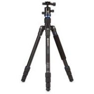 Adorama Benro Travel Angel Aluminum Series 1 Tripod Kit with B0 Head, 4 Section FTA18AB0