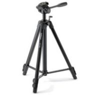 Adorama Velbon EX-630/F 3-section Aluminum Tripod with 3-Way Pan Head - Black EX 630/F