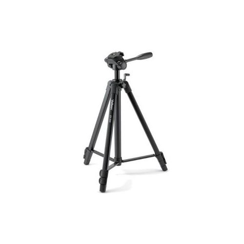  Adorama Velbon EX-630/F 3-section Aluminum Tripod with 3-Way Pan Head - Black EX 630/F