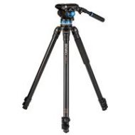 Adorama Benro A373F 3-Leg Section Aluminum Video Tripod w/ S6 PRO Head, Payload 13.2 lbs A373FBS6PRO