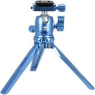 Adorama Sirui 3T-15 Tabletop Tripod with Two Position Legs & B-00 Ball Head, Blue 3T15B