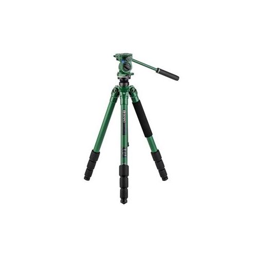  Adorama Benro Wild 2 Carbon Fiber Birding Kit, 64 Max Height, Green TWD28CLBWH4