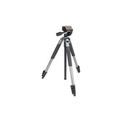  Adorama Slik Sprint Pro III 3-Way Travel Tripod with SH-704E Pan Head, Gun Metal Gray 611-891