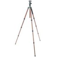 Adorama FotoPro X-Go Chameleon Tripod Kit, Brown with Matte Green X-GO CHAMELEON