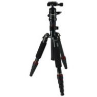 Adorama FotoPro X4i-E 5-Section Aluminum Tripod with FPH-42Q Ball Head, Black X4I-E BLACK