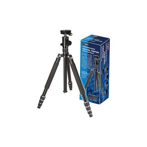  Adorama VidPro AT-72 VentureMaxx 72 Pro Aluminum Travel Tripod, Quick Release Ball Head AT-72