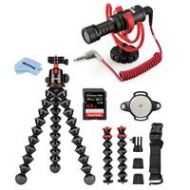 Adorama Joby GorillaPod 5K Premium Kit w/Rig for DSLR Camera, Mic and Lights Black JB01522 H