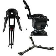 Adorama Cartoni Focus 2-stage HD Aluminum Tripod with Fluid Head -Black (Replaces H102) F127