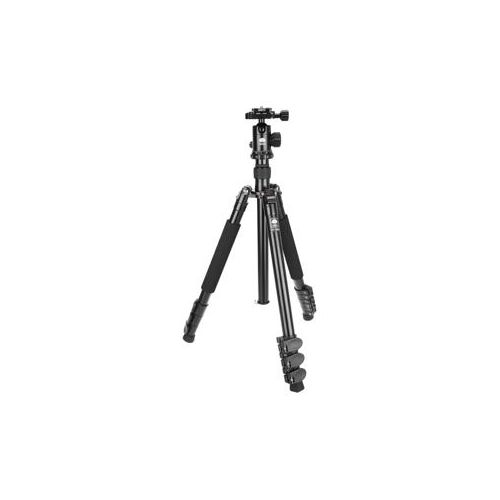  Adorama Sirui ET-1004 4-section Aluminum Tripod with E-10 BallHead - Black SUET1004