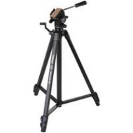 Adorama Velbon Aluminum Tripod with PAN TILT Head - Black VIDEOMATE 438/F