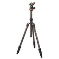 Adorama 3 Legged Thing Billy Black Carbon Fiber 4-Section Tripod, AirHed Neo Ballhead BILLYBLACK