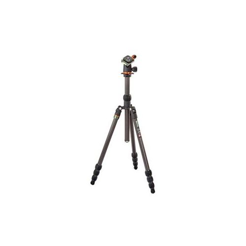  Adorama 3 Legged Thing Billy Black Carbon Fiber 4-Section Tripod, AirHed Neo Ballhead BILLYBLACK