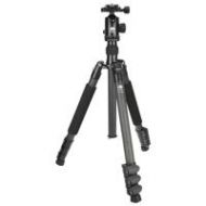 Adorama Sirui ET-2204 3-section Aluminum Tripod with E-20 BallHead - Black SUET2204