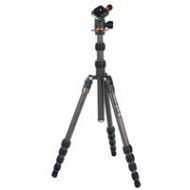 Adorama 3 Legged Thing Punks Anarchy Brian Travel Tripod with Ballhead, Matte Black BRIANBLACK