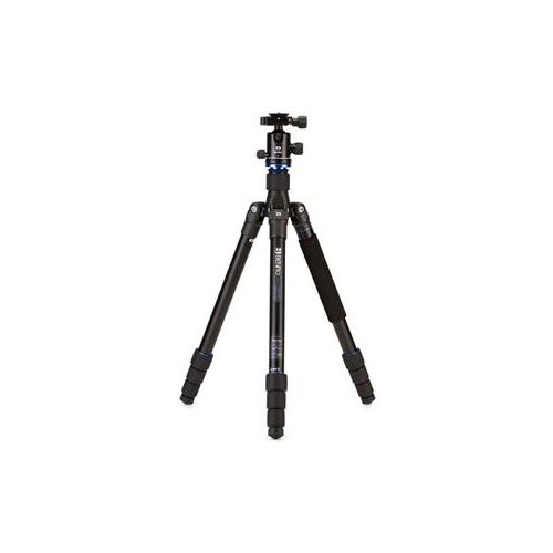  Adorama Benro Travel Angel Aluminum Series 2 Tripod Kit with B1 Head, 4 Section FTA28AB1