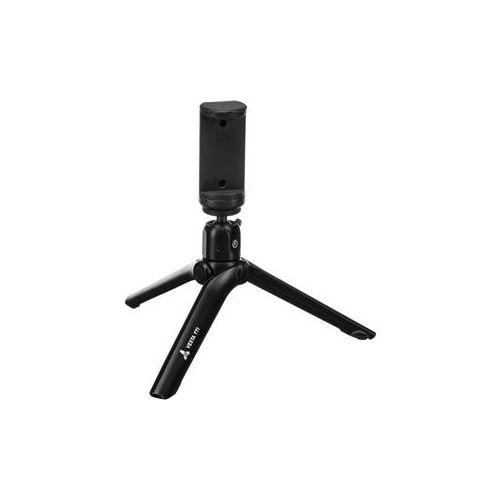  Adorama Vanguard Vesta TT1 Tabletop Tripod with Ball Head & Phone Holder, Black Pearl VESTA TT1 BP