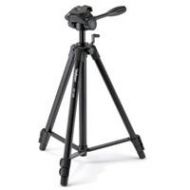 Adorama Velbon EX-530/F 3-section Aluminum Tripod with 3-Way Pan Head - Black EX 530/F