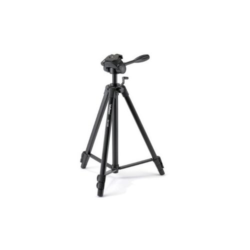  Adorama Velbon EX-530/F 3-section Aluminum Tripod with 3-Way Pan Head - Black EX 530/F