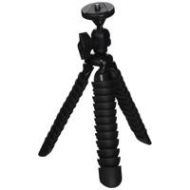 Adorama Vivitar 7 Small Rubberized Spider Tripod for Digital Cameras, Black VIV-SP-7-BLK