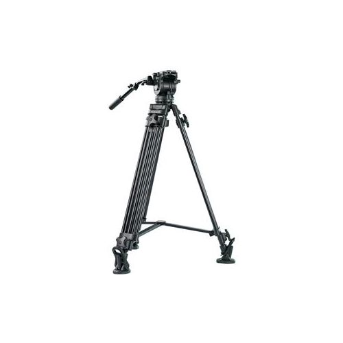  Adorama E-Image EK60AAM 75mm Fluid Drag Video Head and Tripod, 17.6 lbs Payload EK60AAM