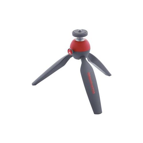  Manfrotto PIXI Aluminum Mini Tripod-Red MTPIXI-RD - Adorama