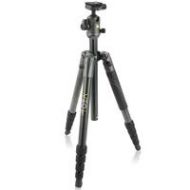 Adorama Vanguard VEO 2 265CB 5-Section Carbon Fiber Tripod with BH-50 Ball Head, Gray VEO 2 265CB