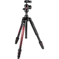 Adorama Manfrotto Befree Advanced Twist Aluminum Travel Tripod with Ball Head, Red MKBFRTA4RD-BHUS