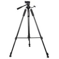 Adorama Bower 68 HD 3-section Aluminum Tripod with 3-Way Pan Head - Black VT6800