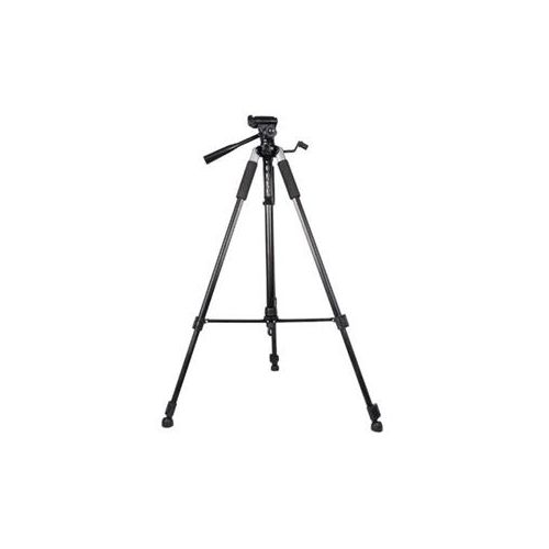  Adorama Bower 68 HD 3-section Aluminum Tripod with 3-Way Pan Head - Black VT6800